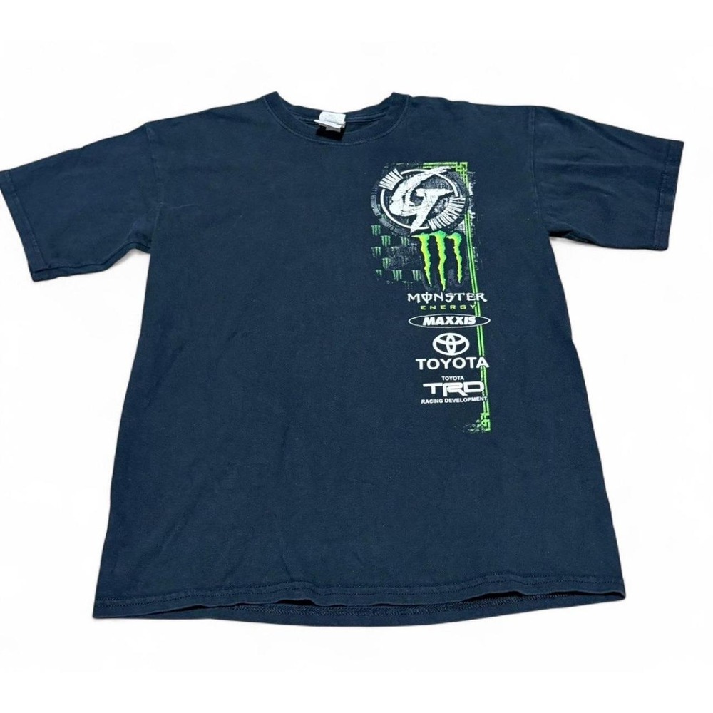 Monster Energy Toyota TRD Maxxis Off Road Racing T Shirt Black Adult XL